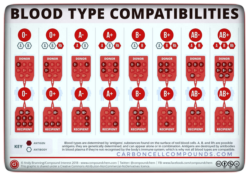 Blood Type. ( O- Negative )